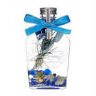 【名入れ】ハーバリウム M | ブルー