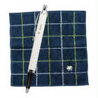 【名入れ】POLO タオルハンカチとPARKERボールペンのギフトセット | ［IM］ホワイト / ［POLO］ネイビー