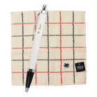 【名入れ】POLO タオルハンカチとPARKERボールペンのギフトセット | ［IM］ホワイト / ［POLO］ベージュ