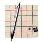 【名入れ】POLO タオルハンカチとPARKERボールペンのギフトセット | ［IM］ブラッシュドメタル / ［POLO］ベージュ