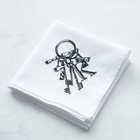 刺繍ハンカチ キーチェーン | 柄 | K - キーチェーン
