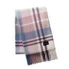 アルカディアルカ arcadiarca カシミヤ100% ストール レディース[無地/チェック柄] | シェルピンクチェック
