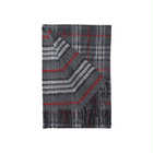 アルカディアルカ arcadiarca カシミヤ100% マフラー メンズ  | チャコール×チェック