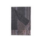 アルカディアルカ arcadiarca カシミヤ100% マフラー メンズ  | チャコール×ストライプ