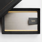 SLIDE Bamboo Card Case | カラー | Titanium|シルバー