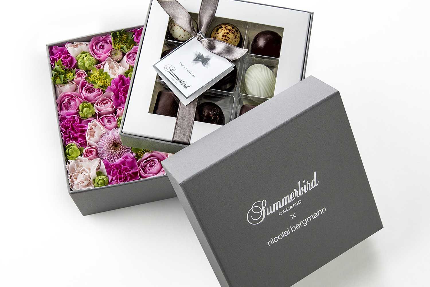 Summerbird Organic チョコレート フラワー限定ギフトボックスのプレゼント ギフト通販 Anny アニー