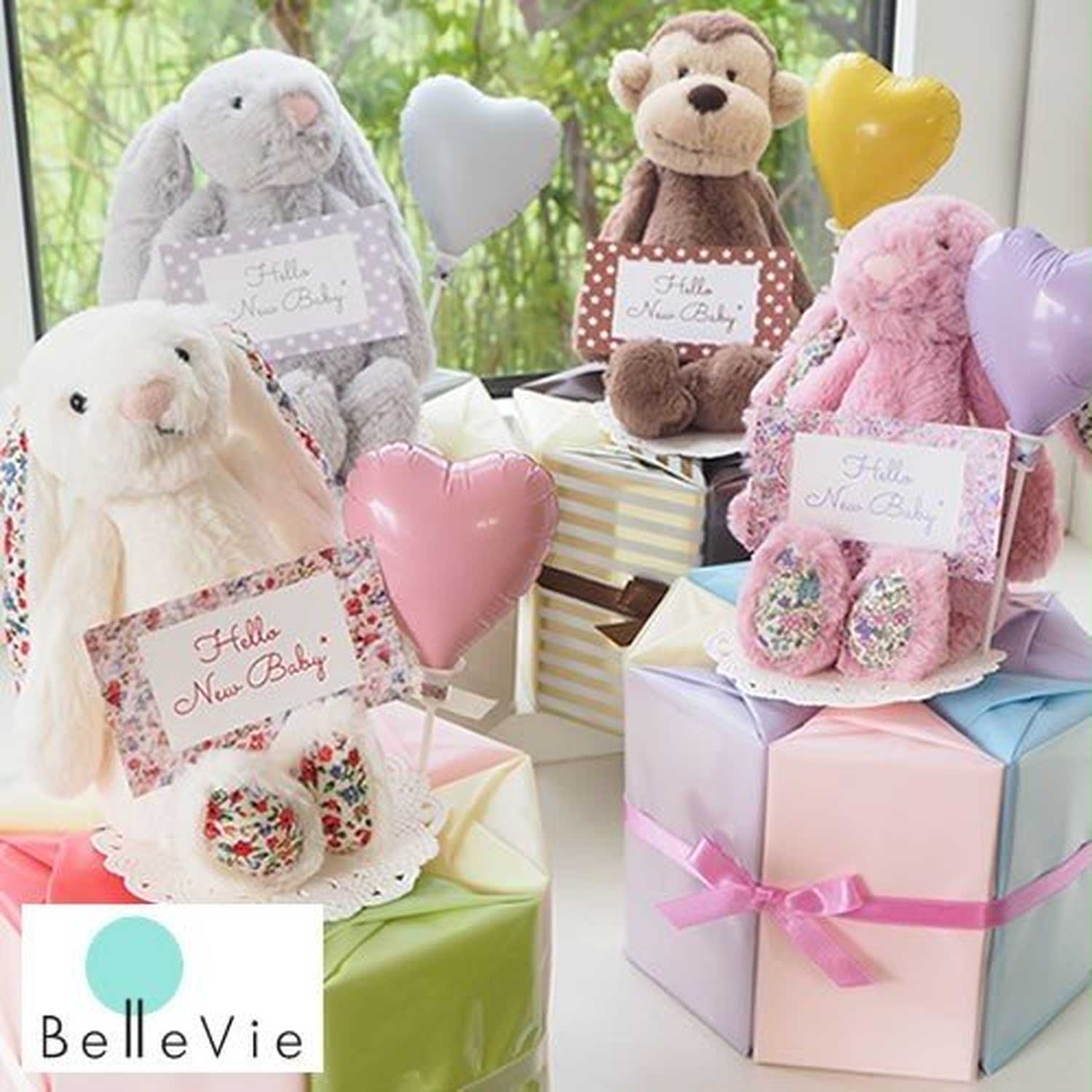 Jellycat Sweetie おむつケーキ