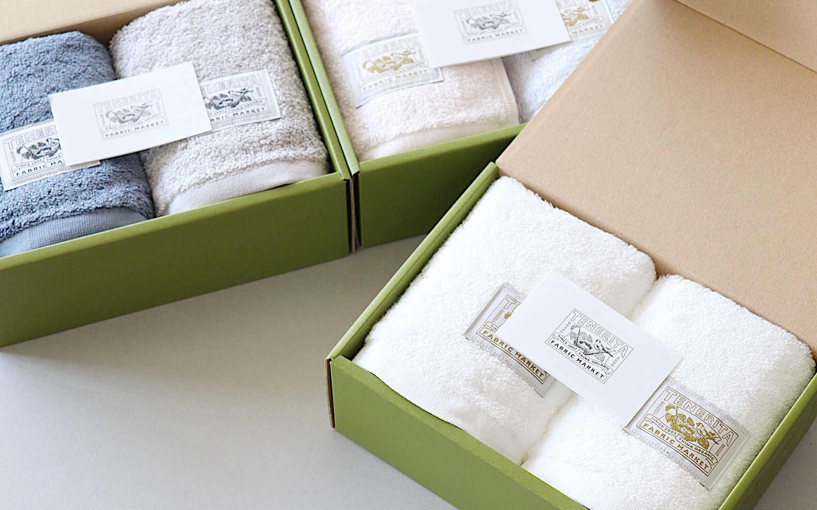 超甘撚りフェイスタオル（2枚セット）