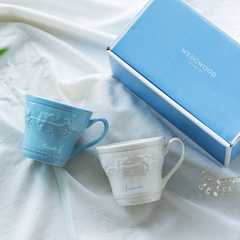 名入れ WEDGWOOD(ウェッジウッド)フェスティビティ マグカップ ペアギフトセット