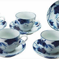 藍染ぶどうコーヒー5客セット 310403