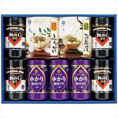 やま磯 海苔・茶漬・ふりかけ詰合せ味ぐるめ 味付のり128枚・しそ風味のり128枚