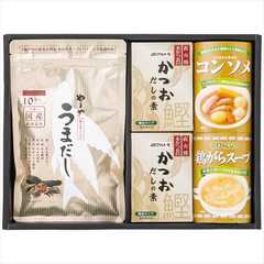だしづくしギフトセット Dasi-AN Dasi-AN うまだし・かつおだし×2・スープ2種