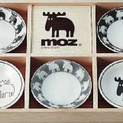 MOZ MOZ01 小皿5枚セット(木箱入り)