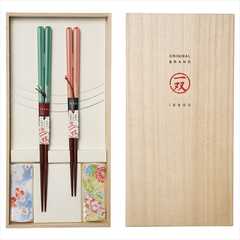 箸・箸置セット ほのか 39353