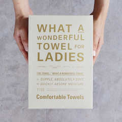 THE FACE TOWEL for LADIES 箱入り