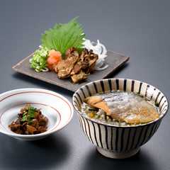 JIMONO「石巻さば茶漬け・ 芳醇あさりしぐれ・牡蠣の一夜干し」