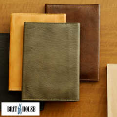 BRIT HOUSE ヤギ革ブックカバー Goat Leather