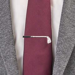 ゴルフクラブ型ネクタイピン