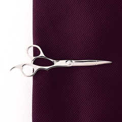 ハサミ型ネクタイピン