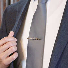 万年筆型ネクタイピン