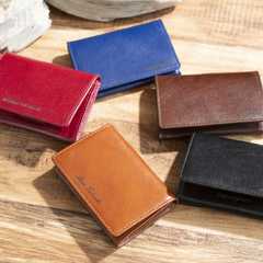 名入れ 名刺入れ  [イタリアンレザー]