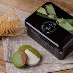 抹茶チョコレートクッキー缶