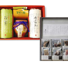 熟練茶師が吟味したお茶＆お茶漬け旨味重ね6食セット