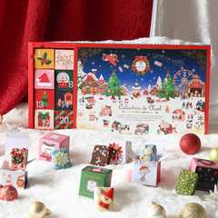 Xmas限定：クリスマスカレンダー キューブラスク24個