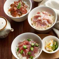 まぐろ惣菜丼詰合せ
