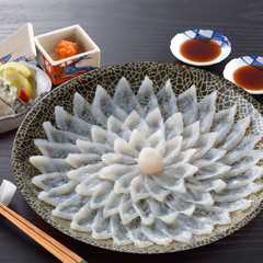 「関とら本店」 とらふく刺身セット 80g