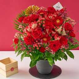 【送料無料】祝！還暦「紅」60歳L