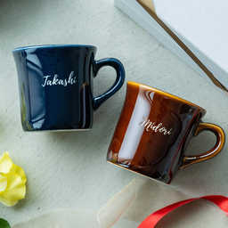 名入れ 美濃焼 ペア マグカップ［170ml］