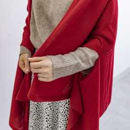 nico（羽織ポンチョ）／洗えるmino wool