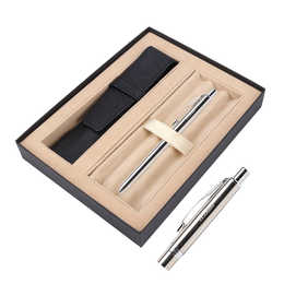Anny名入れギフト PARKER SONNET 名入れ ボールペン & 本革ペンケース