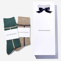 CHICSTOCKS ラインソックス2足セットのプレゼント・ギフト通販