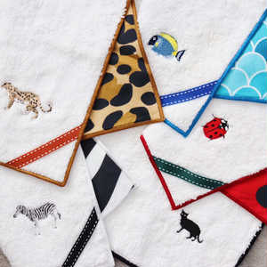 アニマルマイクロファイバータオルハンカチ