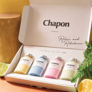 Chapon（ チャポン ） 4種のバスソルト スターターギフトBOX