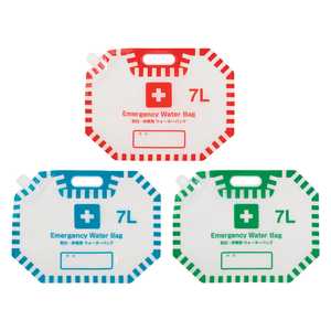防災・非常用ウォーターバッグ7L3枚組