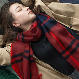 アルカディアルカ arcadiarca カシミヤ100% ストール レディース[無地/チェック柄]