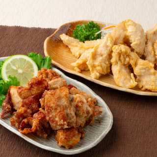 大分名物 豊後 とり天&唐揚げセット (唐揚げ600g)
