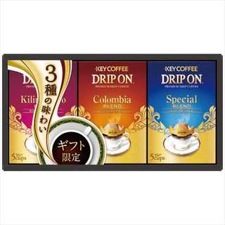 キーコーヒー ドリップオン・レギュラーコーヒーギフト 3種セット