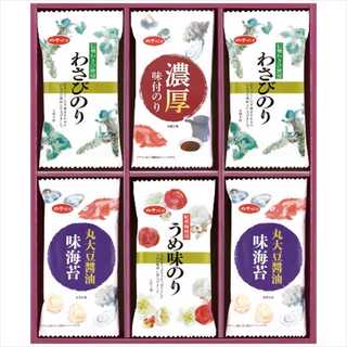 白子のり 味のりバラエティ詰合せ 6個セット