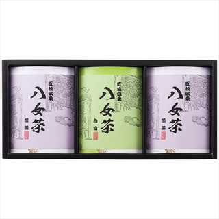 八女茶ギフト 3点セット(煎茶×2・白折)