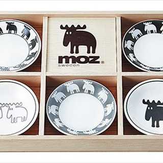 MOZ 小皿5枚セット(木箱入)