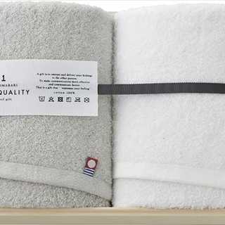 今治 ONE QUALITY フェイスタオル2P