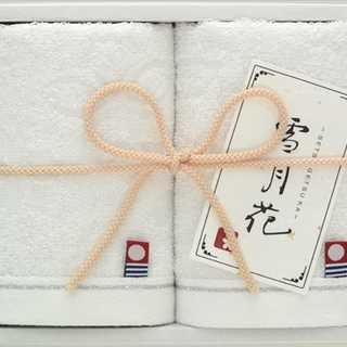 今治製タオル 雪月花 さくら ウォッシュタオル2P