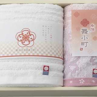 今治製タオル 舞小町さくら フェイスタオル&ウォッシュタオル