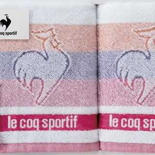le coq sportif ルコック ビッグロゴ スポーツタオル&フェイスタオル ピンク