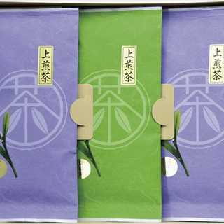 京都産宇治茶詰合せ 上煎茶(70g)×3