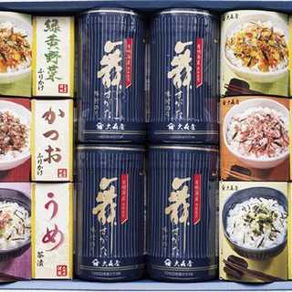 大森屋 卓上のり・お茶漬・ふりかけ詰合せ 10点セット